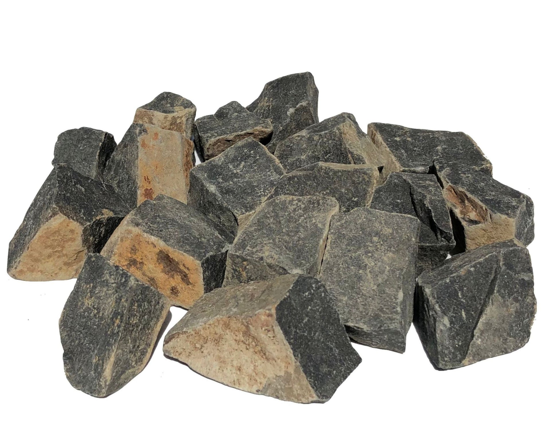 Onyx schwarz Rohsteine - Wassersteine für Edelsteinwasser