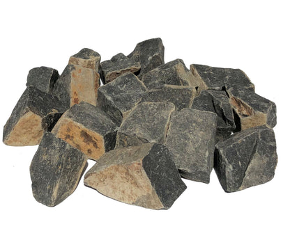 Onyx schwarz Rohsteine - Wassersteine für Edelsteinwasser