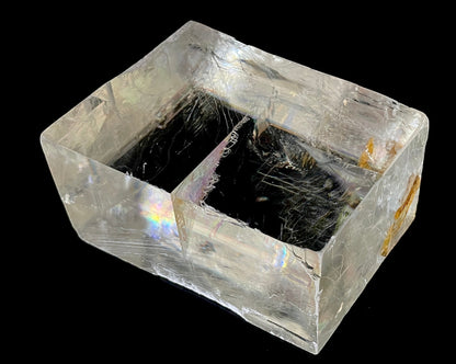 optischer Calcit - Rohstein Islandspat Doppelspat - Kalkspat natur