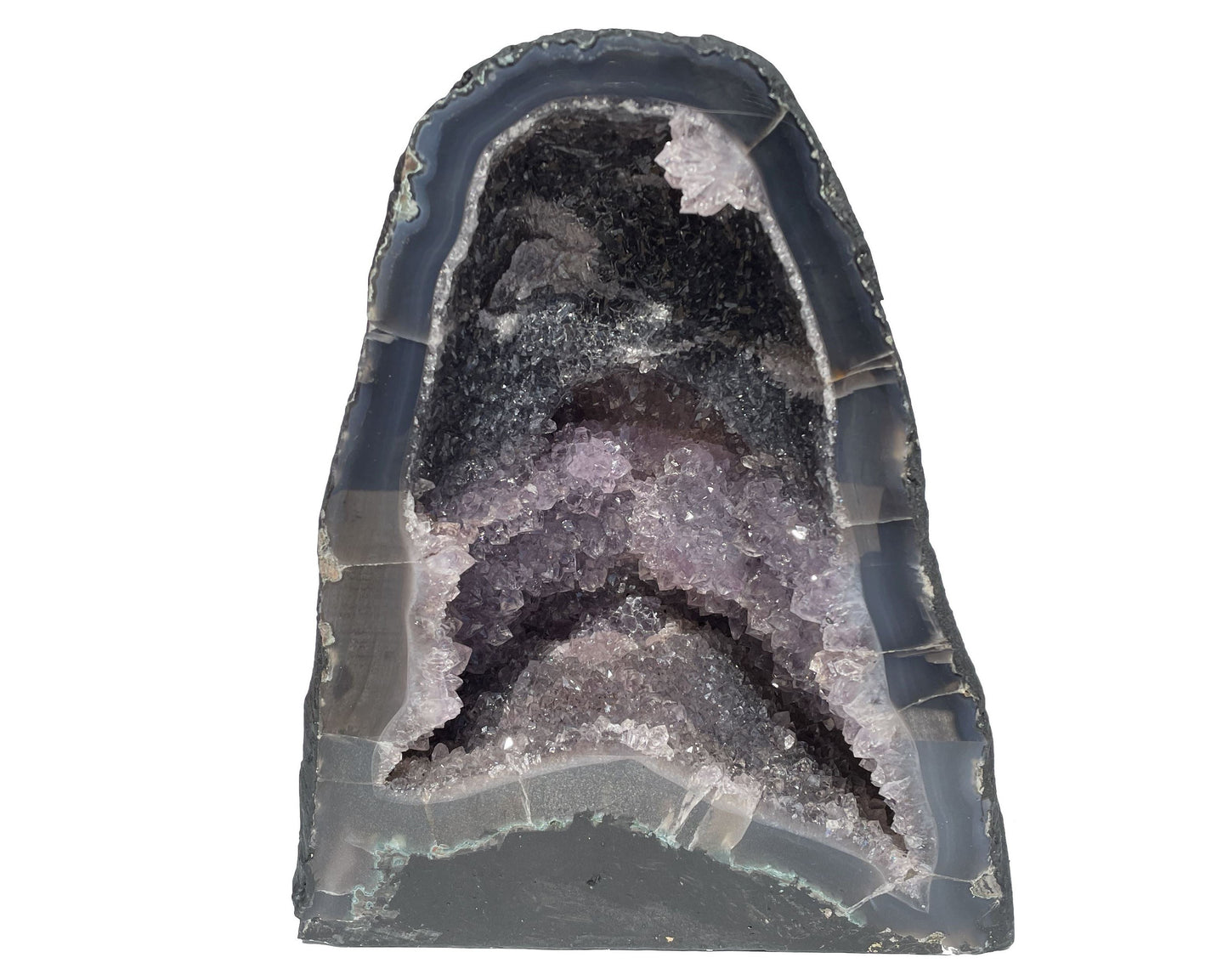 Amethyst Druse - Amethyst Geode zum Aufladen - Amethystdruse