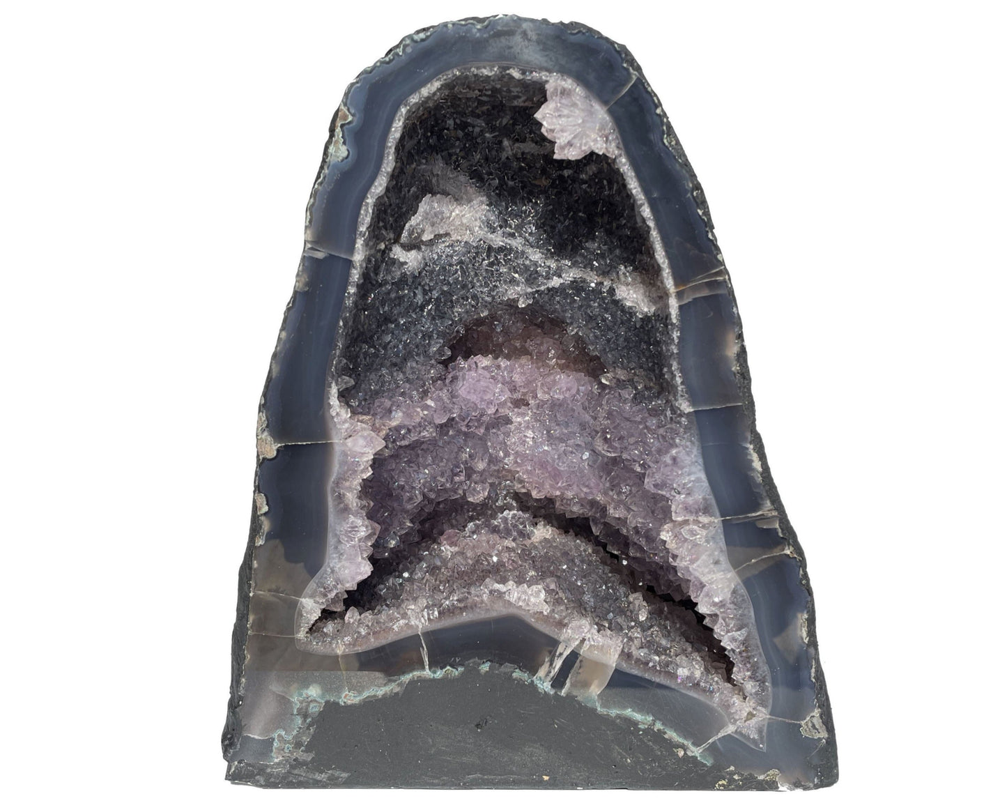 Amethyst Druse - Amethyst Geode zum Aufladen - Amethystdruse