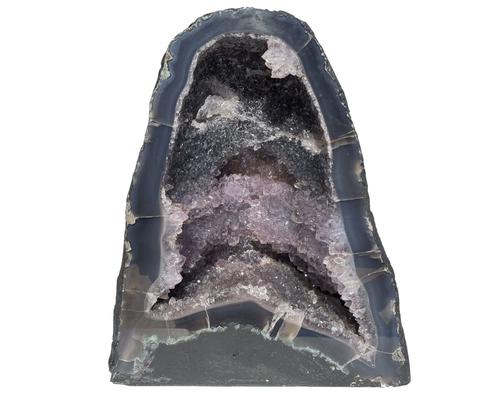 Amethyst Druse - Amethyst Geode zum Aufladen - Amethystdruse