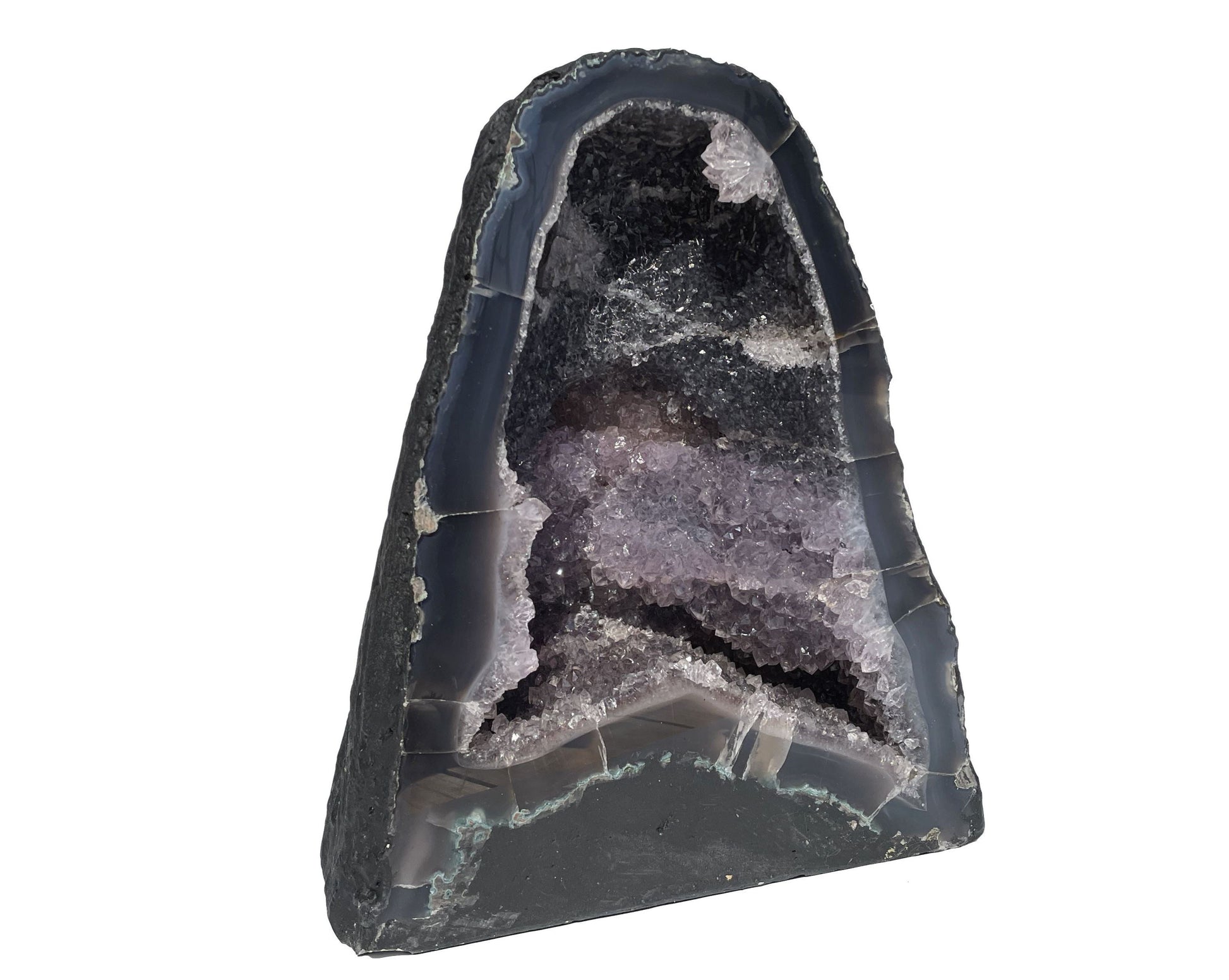 Amethyst Druse - Amethyst Geode zum Aufladen - Amethystdruse
