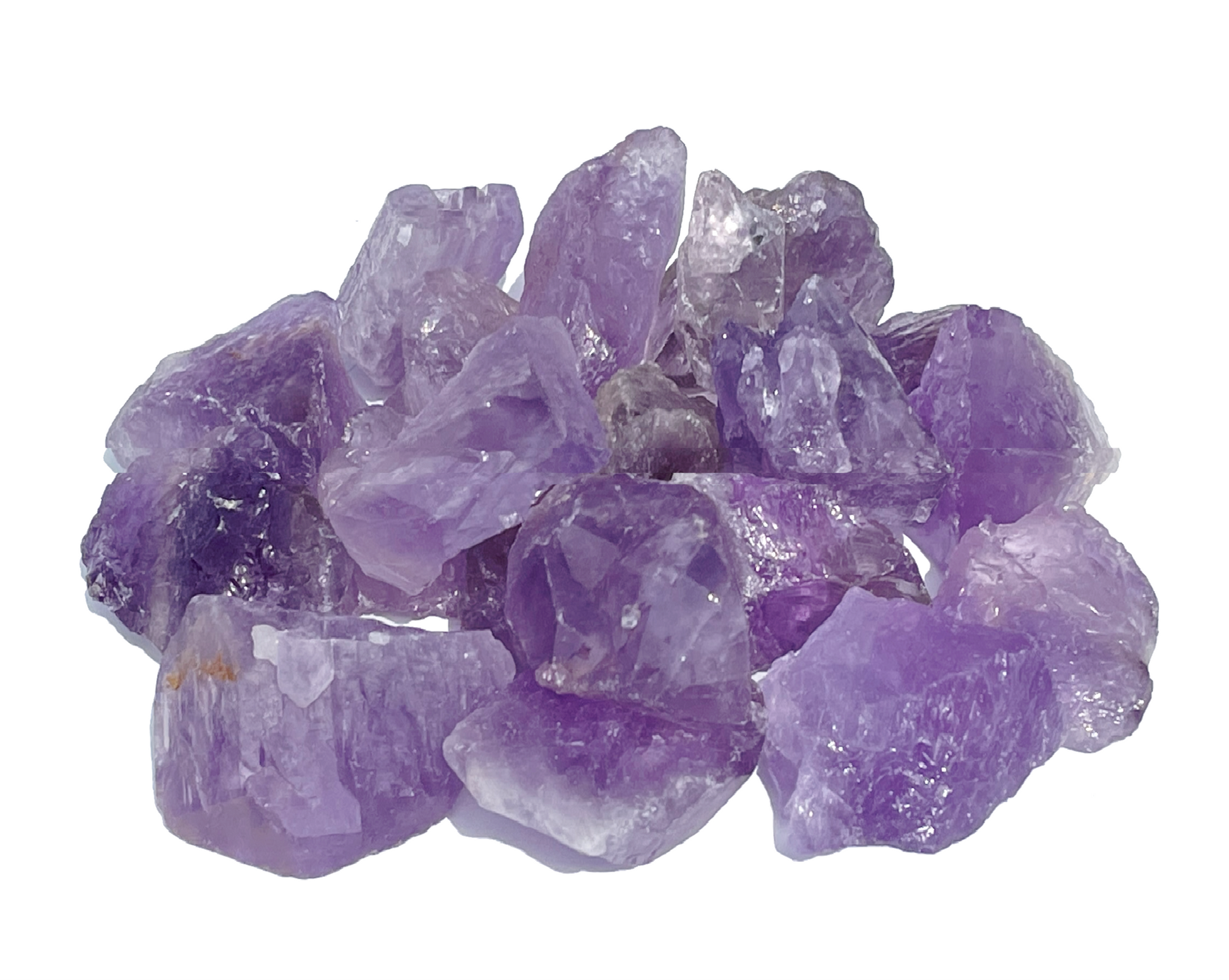 Amethyst Rohsteine für Zimmerbrunnen - Wassersteine für Edelsteinwasser