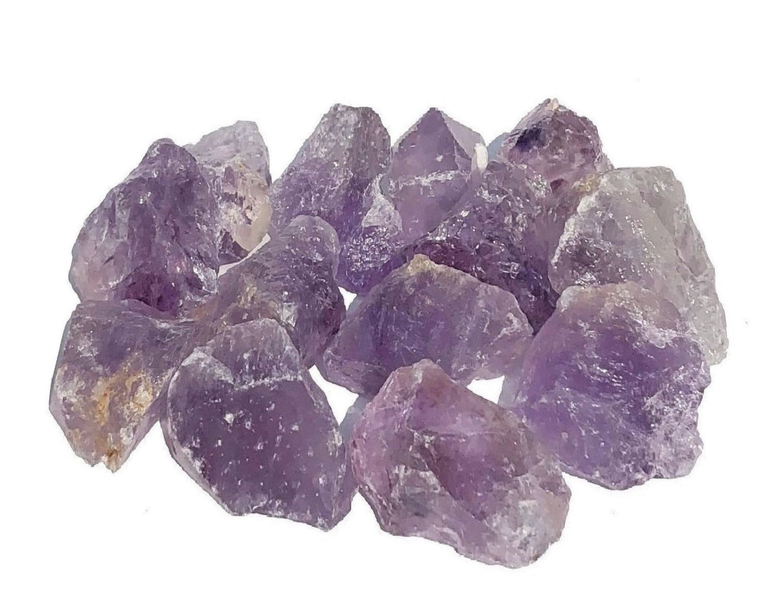 Amethyst Rohsteine für Zimmerbrunnen - Wassersteine für Edelsteinwasser