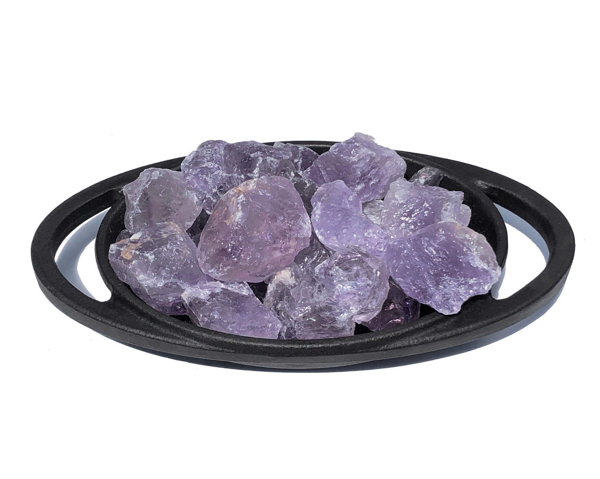 Amethyst Rohsteine für Zimmerbrunnen - Wassersteine für Edelsteinwasser