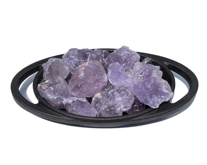 Amethyst Rohsteine für Zimmerbrunnen - Wassersteine für Edelsteinwasser