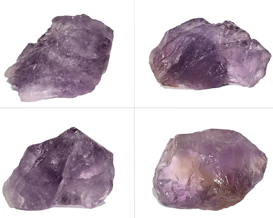 Amethyst Rohsteine für Zimmerbrunnen - Wassersteine für Edelsteinwasser
