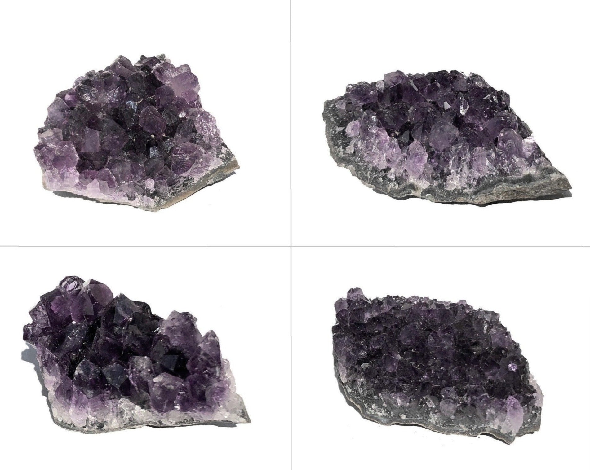 Amethyst Stufe - Amethyst Kristalle zum Aufladen - Drusensegment Uruguay