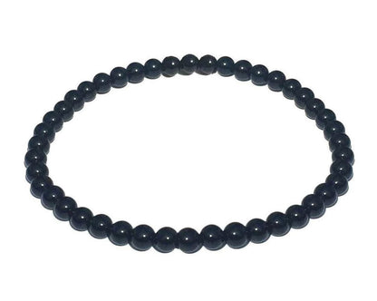 Onyx - Edelstein Armband mit Onyx Perlen Kugelarmband