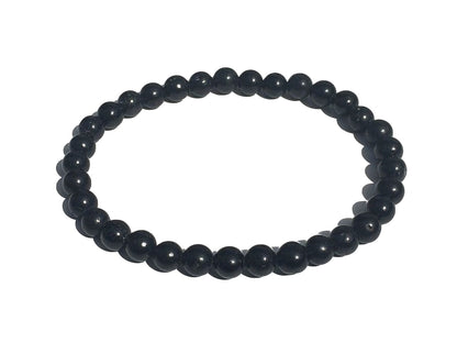 Onyx - Edelstein Armband mit Onyx Perlen Kugelarmband