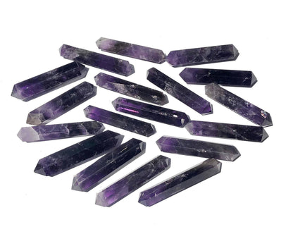 Amethyst Doppelender Doppelspitze
