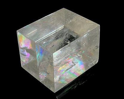 Doppelspat optischer Calcit Beispiel Doppelbrechung