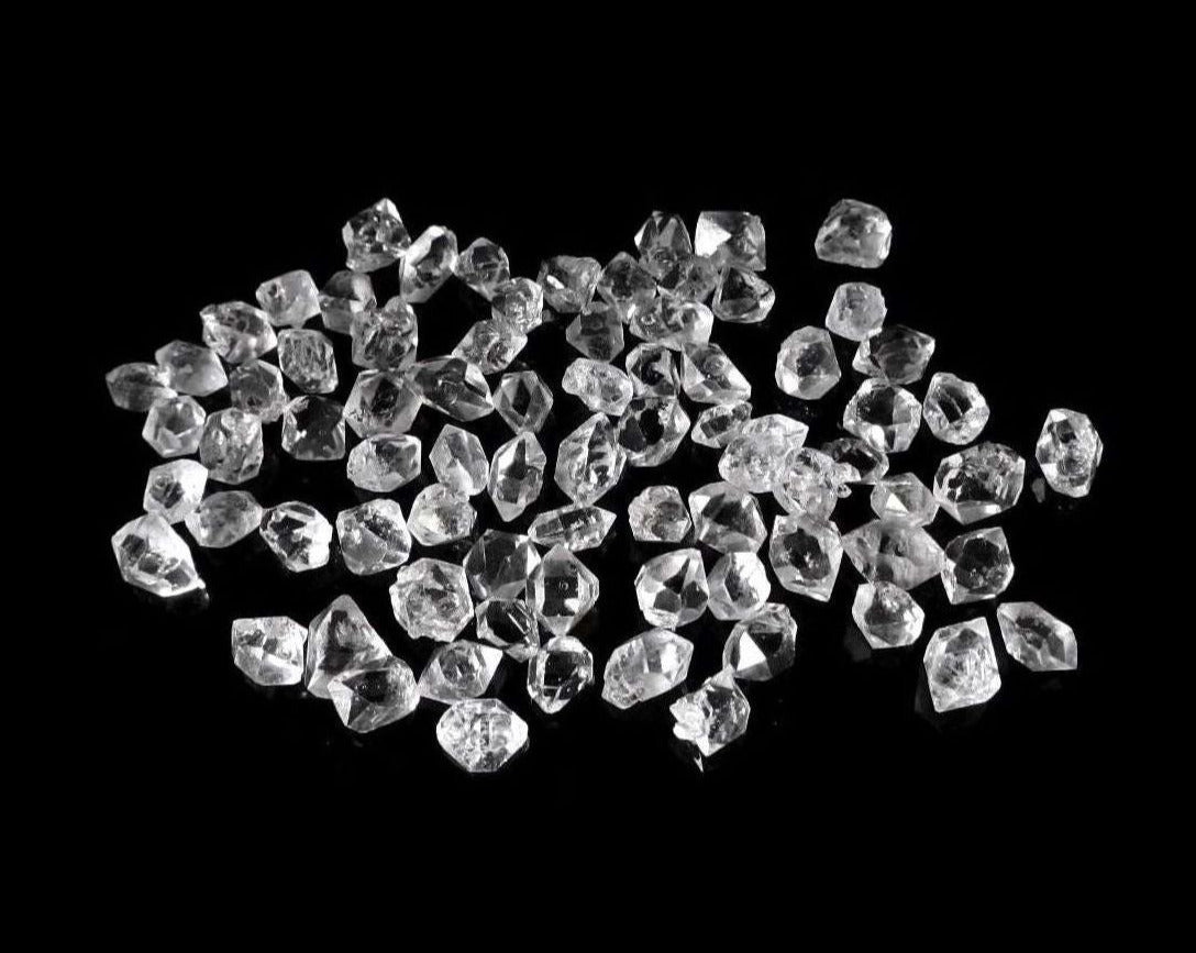 Herkimer Diamanten Bergkristall Doppelender Quarzkristalle