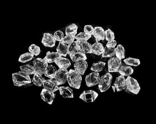 Herkimer Diamanten Bergkristall Doppelender Quarzkristalle