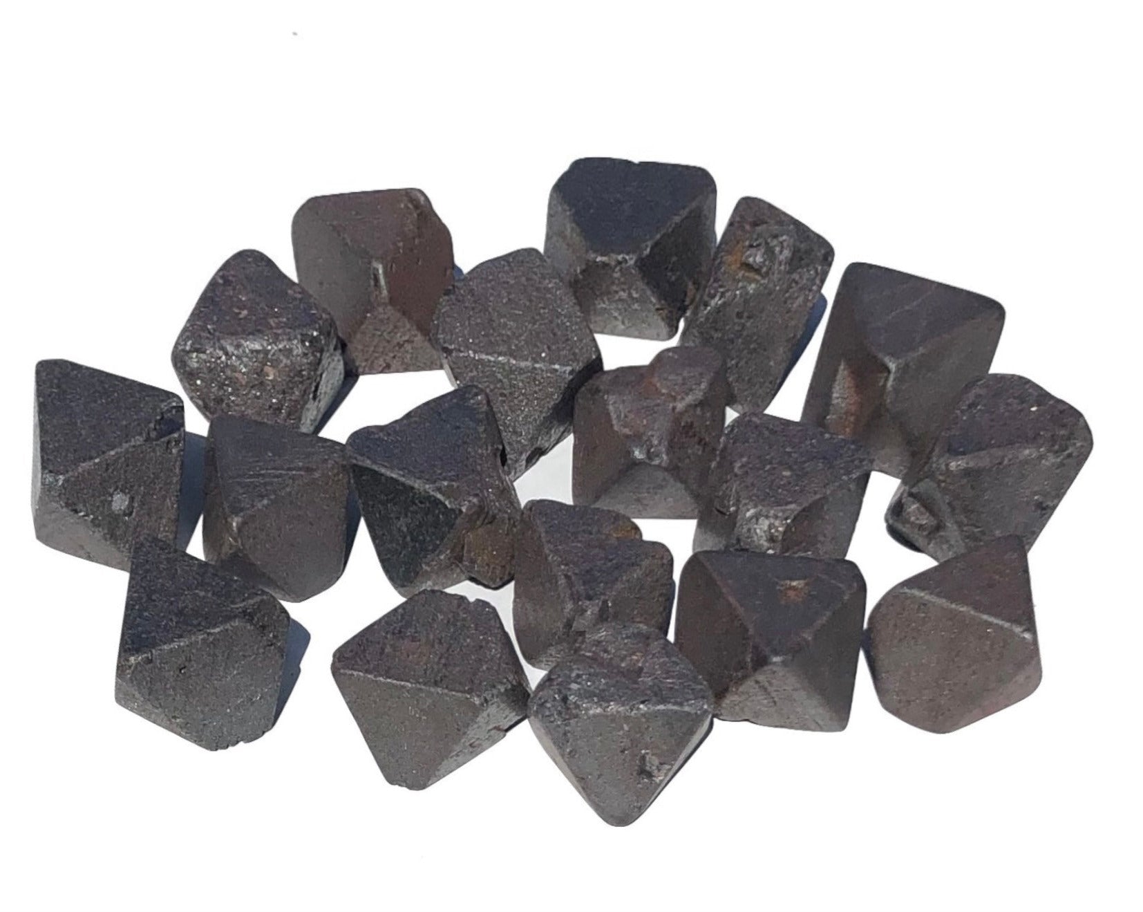 Magnetit Oktaeder Rohstein Magnetstein Lodestone