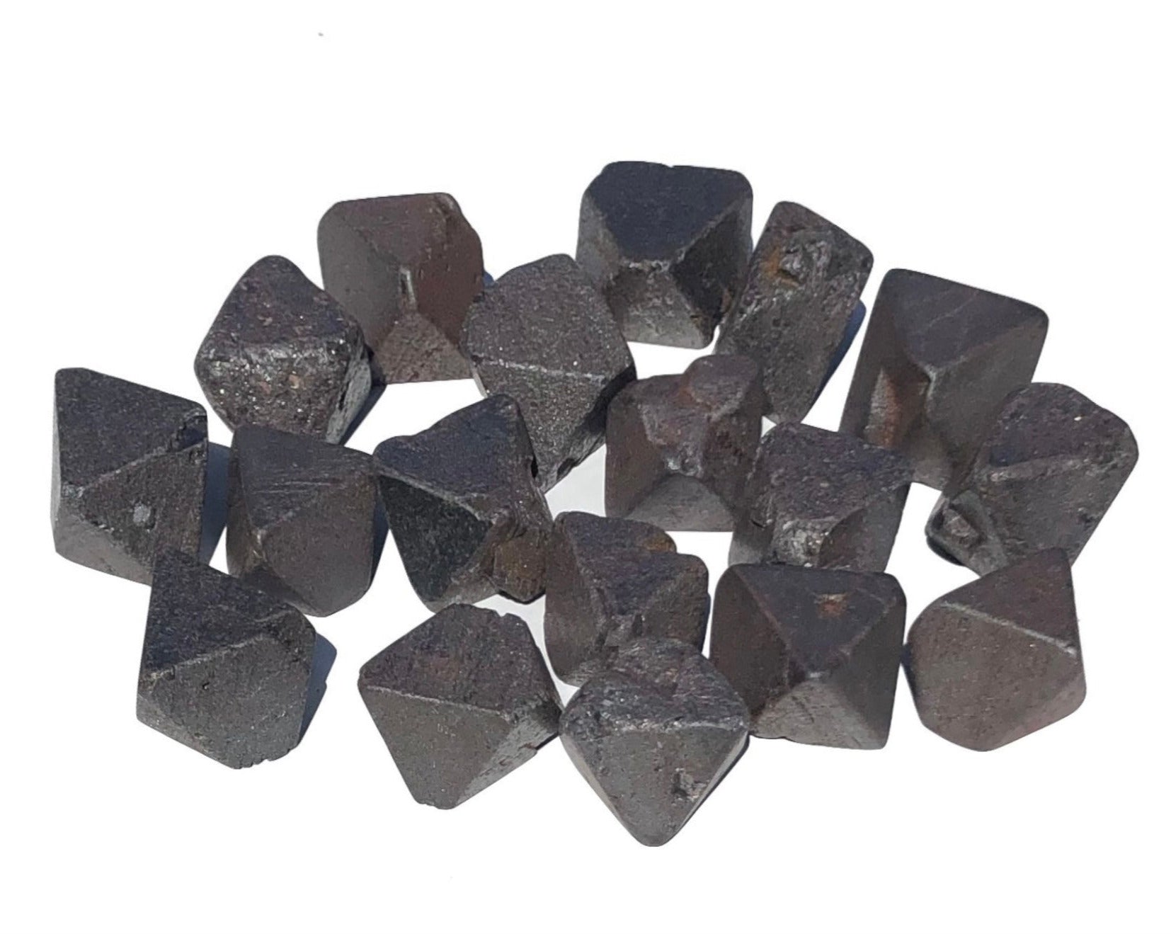 Magnetit Oktaeder Rohstein Magnetstein Lodestone