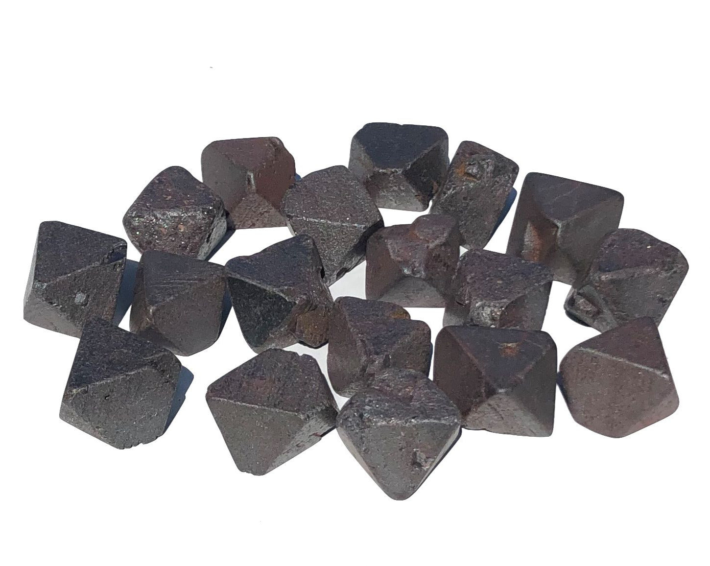 Magnetit Oktaeder - Magneteisenstein Eisenerz  - Lodestone