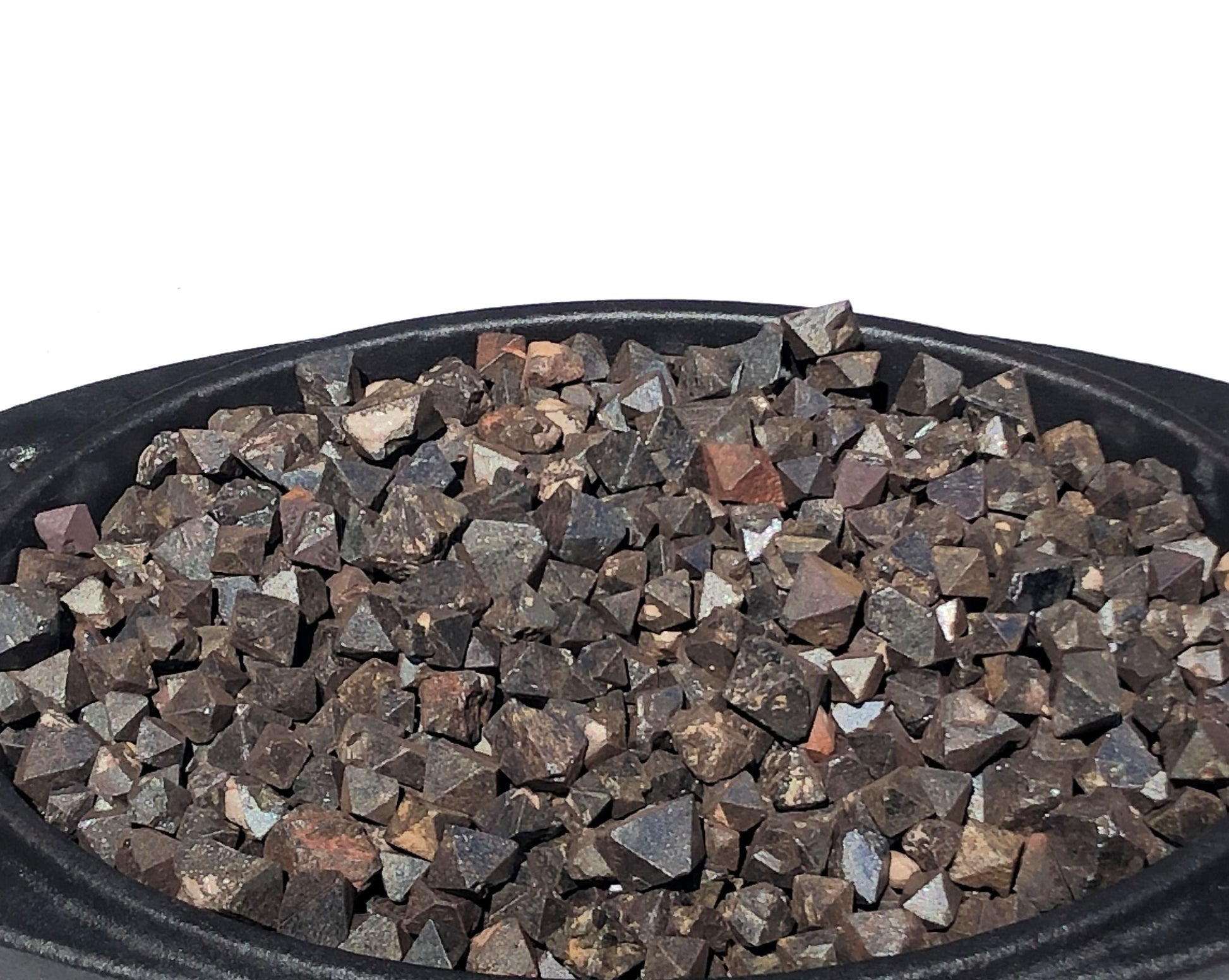 Magnetit Oktaeder Magnetstein Lodestone Rohsteine Eisenerz