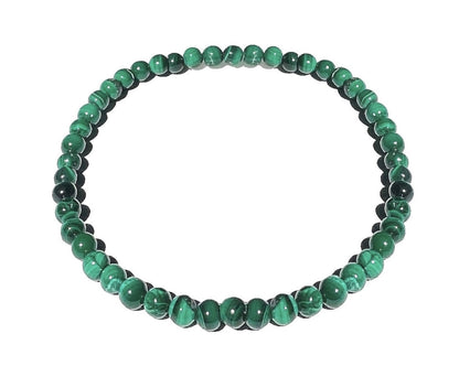 Malachit Armband - Kugelarmband mit Malachit Perlen