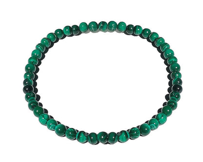 Malachit Armband - Kugelarmband mit Malachit Perlen
