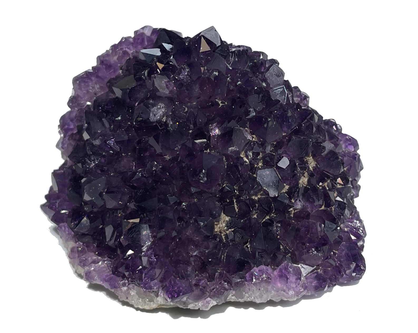 Amethyst Stufe - Amethyst Kristalle zum Aufladen - Drusensegment Uruguay
