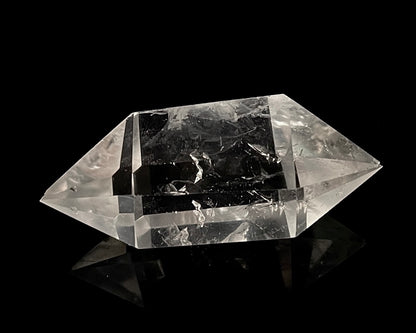 Bergkristall Doppelender - Kristalltherapie - Bergkristall Spitze