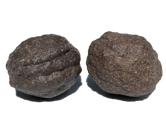Moqui Marbles Paar - treuer Liebling - Shaman Stones