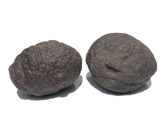 Moqui Marbles Paar - treuer Liebling - Shaman Stones