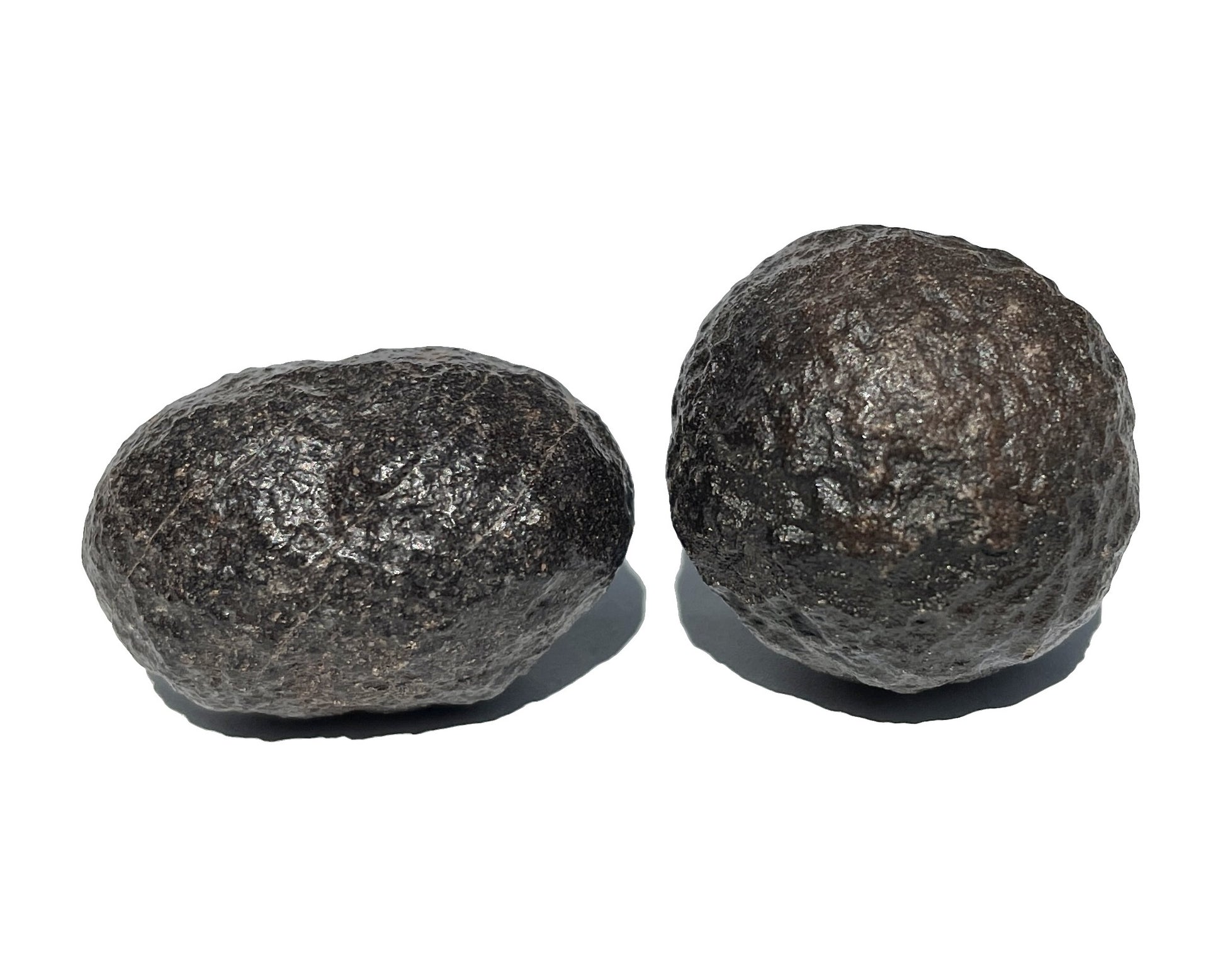 Moqui Marbles Paar - treuer Liebling - Shaman Stones