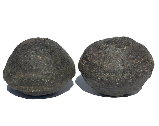 Moqui Marbles Paar - treuer Liebling - Shaman Stones