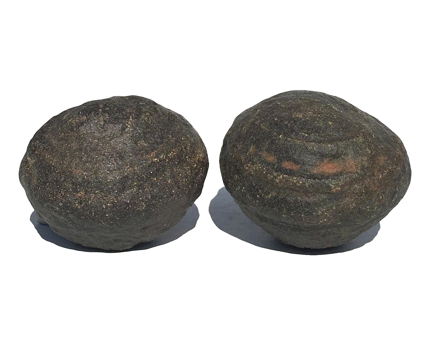 Moqui Marbles Paar - treuer Liebling - Shaman Stones