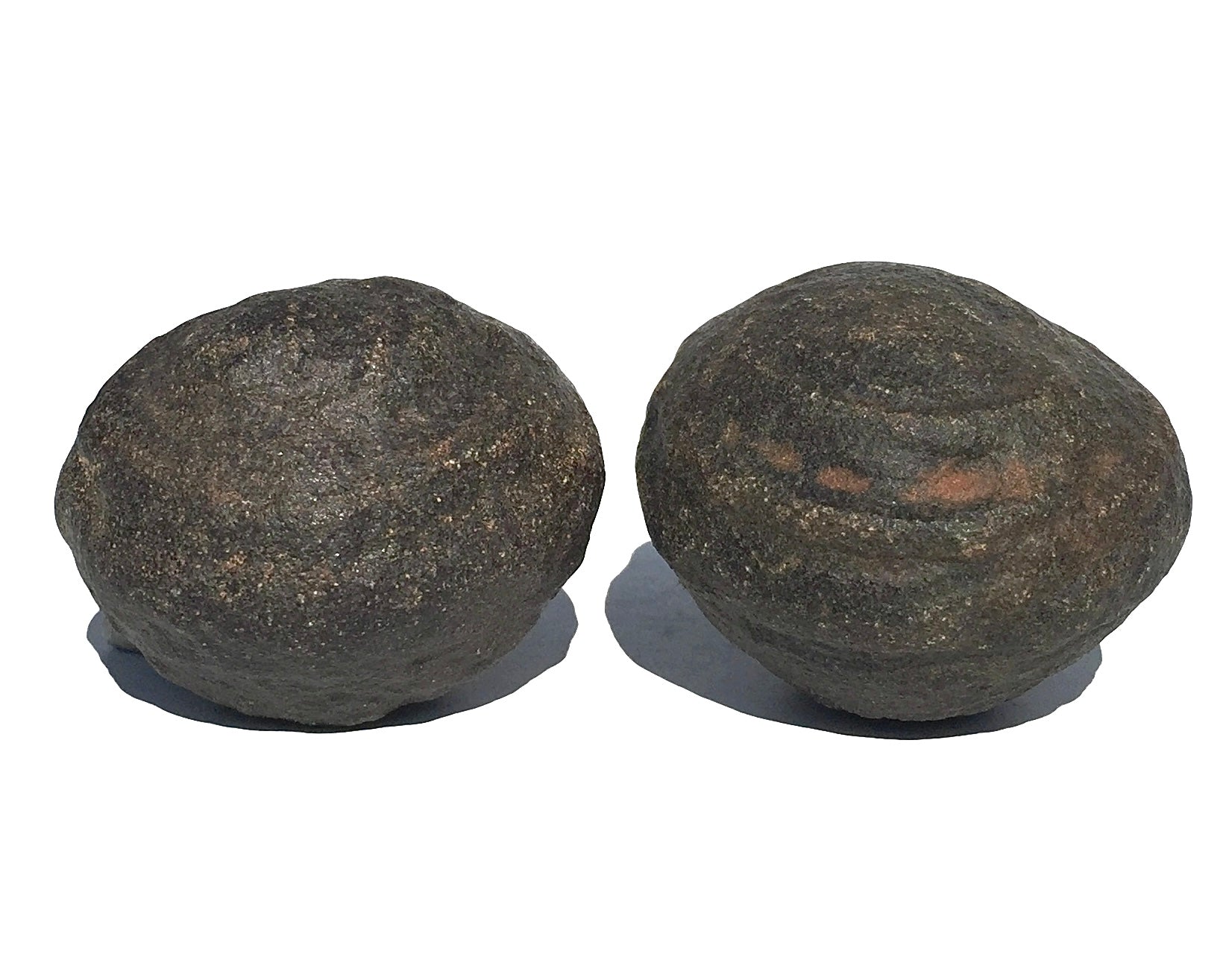Moqui Marbles Paar - treuer Liebling - Shaman Stones