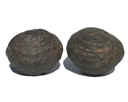 Moqui Marbles Paar - treuer Liebling - Shaman Stones