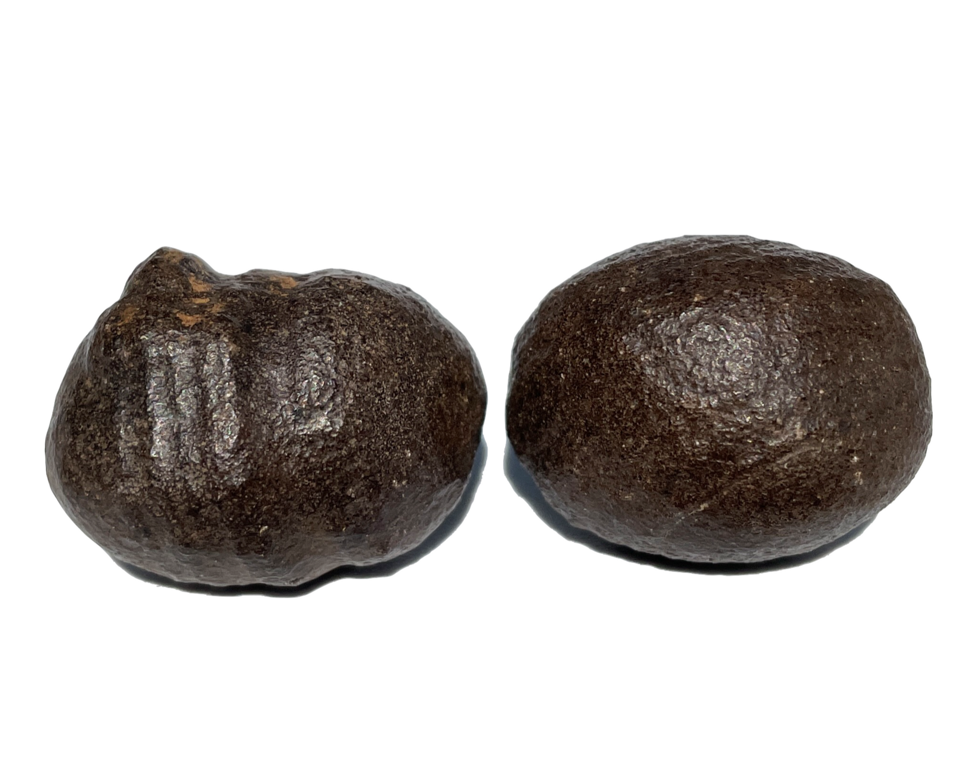 Moqui Marbles Paar - treuer Liebling - Shaman Stones