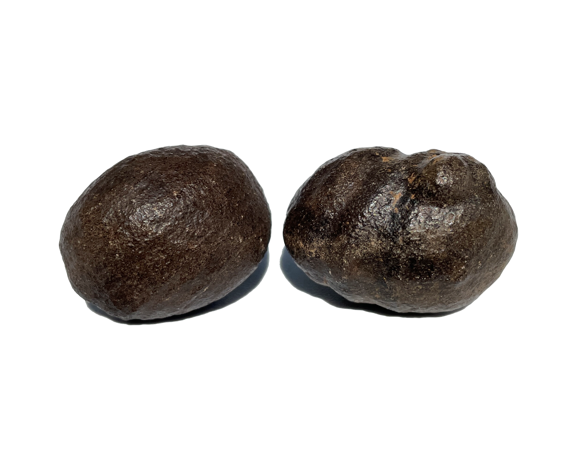 Moqui Marbles Paar - treuer Liebling - Shaman Stones