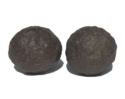 Moqui Marbles Paar - treuer Liebling - Shaman Stones