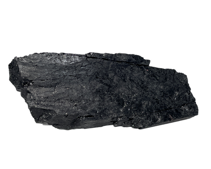 schwarzer Turmalin Schörl - Rohstein Wasserstein - Kristall natur