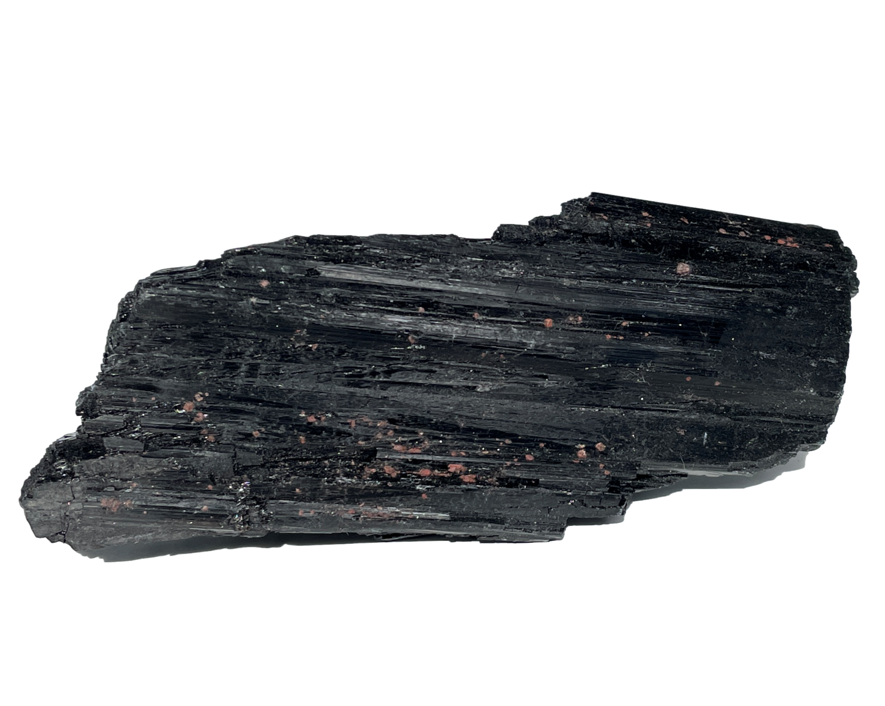 schwarzer Turmalin Schörl - Rohstein Wasserstein - Kristall natur