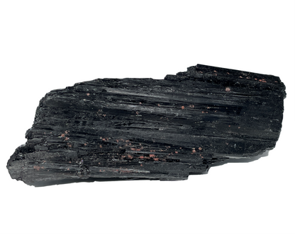 schwarzer Turmalin Schörl - Rohstein Wasserstein - Kristall natur
