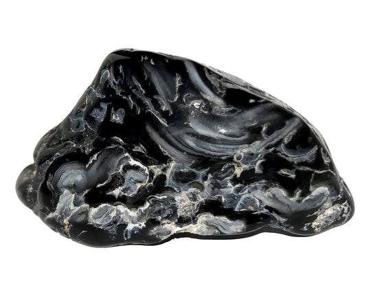 Wasserachat - Achat Geode gefüllt mit Urwasser - Enhydros