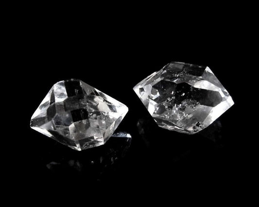 Herkimer Diamanten Bergkristall Doppelender Quarzkristalle