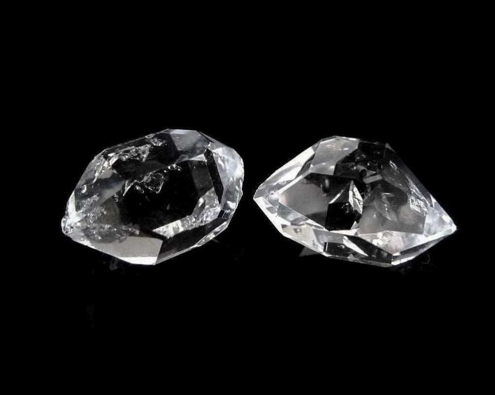 Herkimer Diamanten Bergkristall Doppelender Quarzkristalle