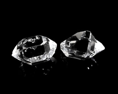 Herkimer Diamanten Bergkristall Doppelender Quarzkristalle
