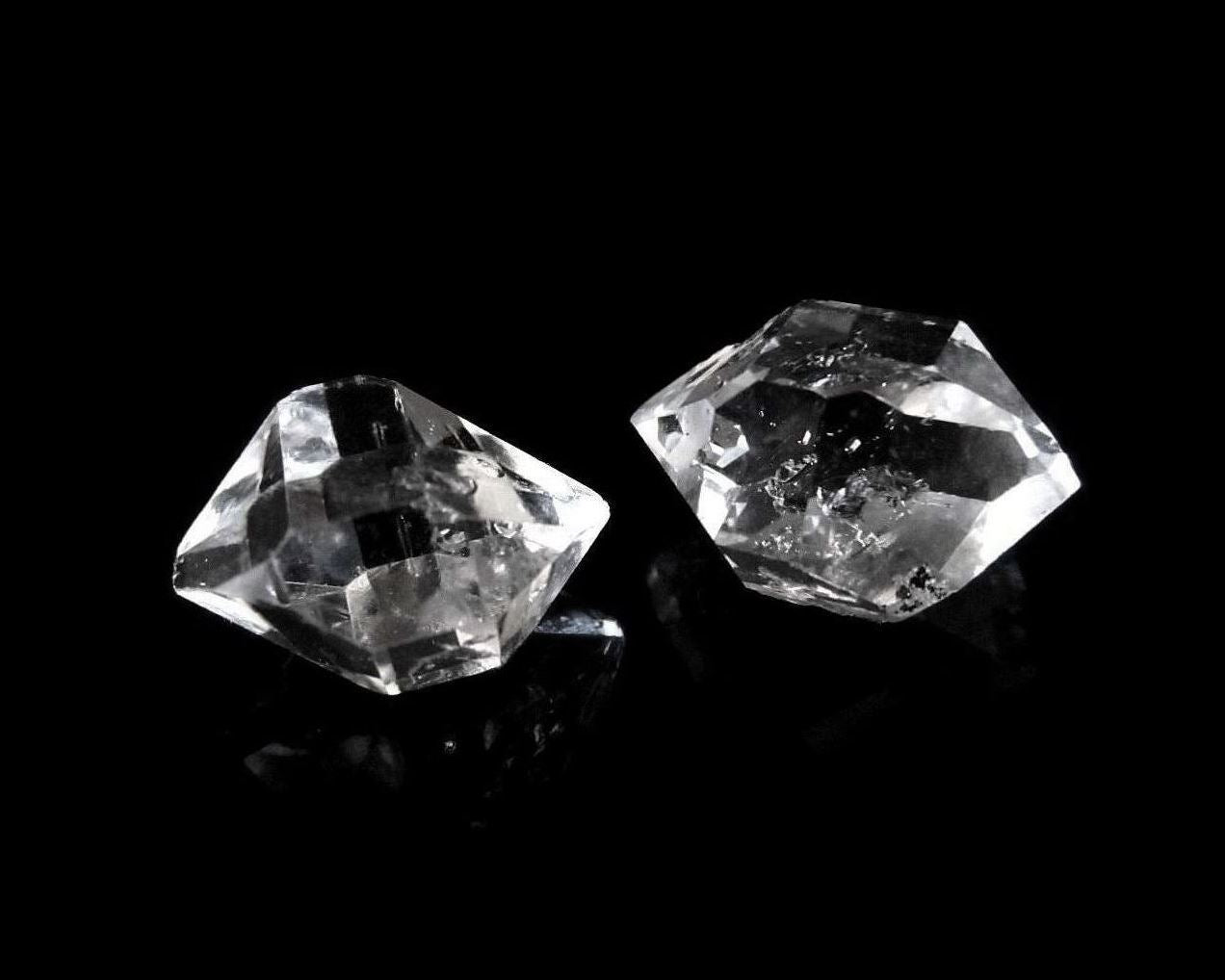 Herkimer Diamanten Bergkristall Doppelender Quarzkristalle