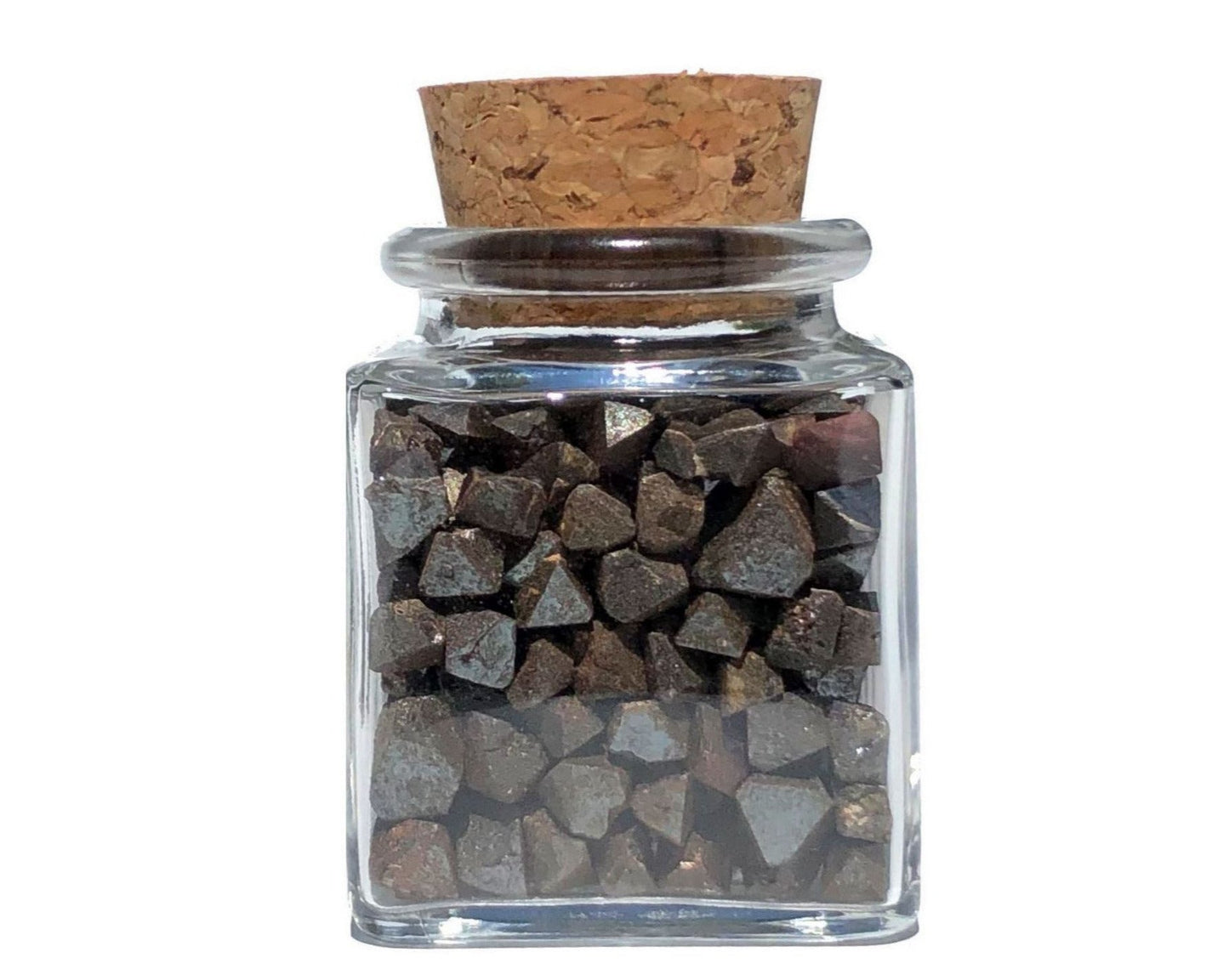 Magnetit im Dekoglas