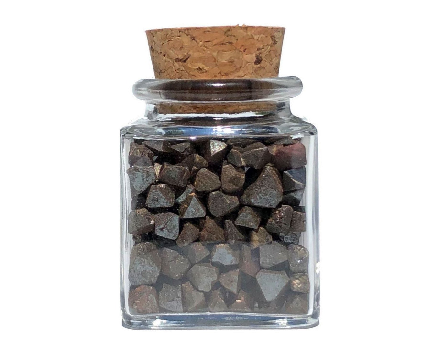 Magnetit im Dekoglas