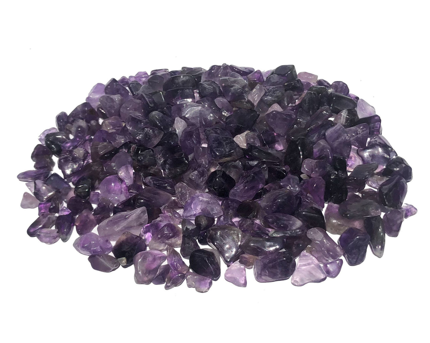 Amethyst Bergkristall Rosenquarz Trommelsteine
