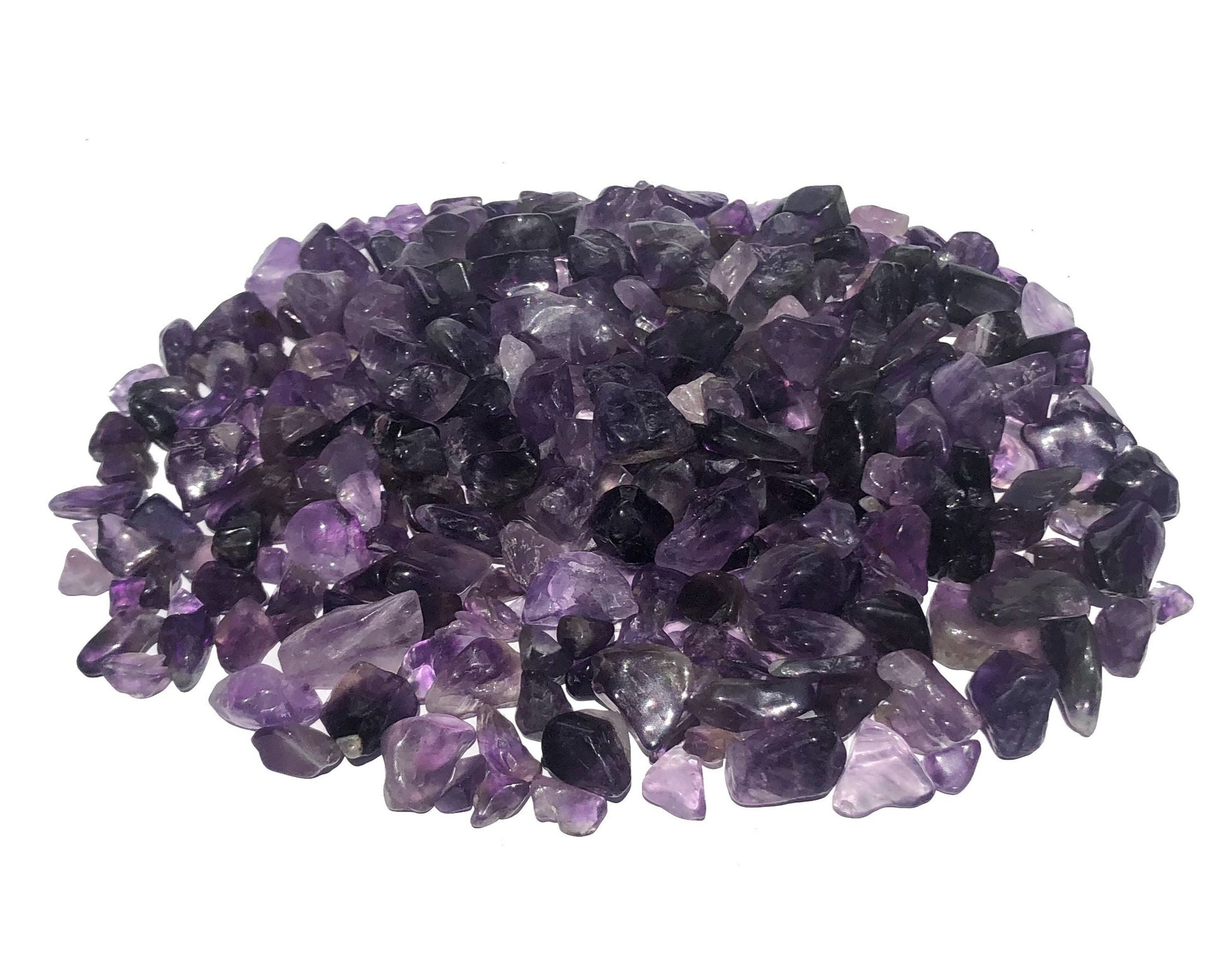 Amethyst Bergkristall Rosenquarz Trommelsteine