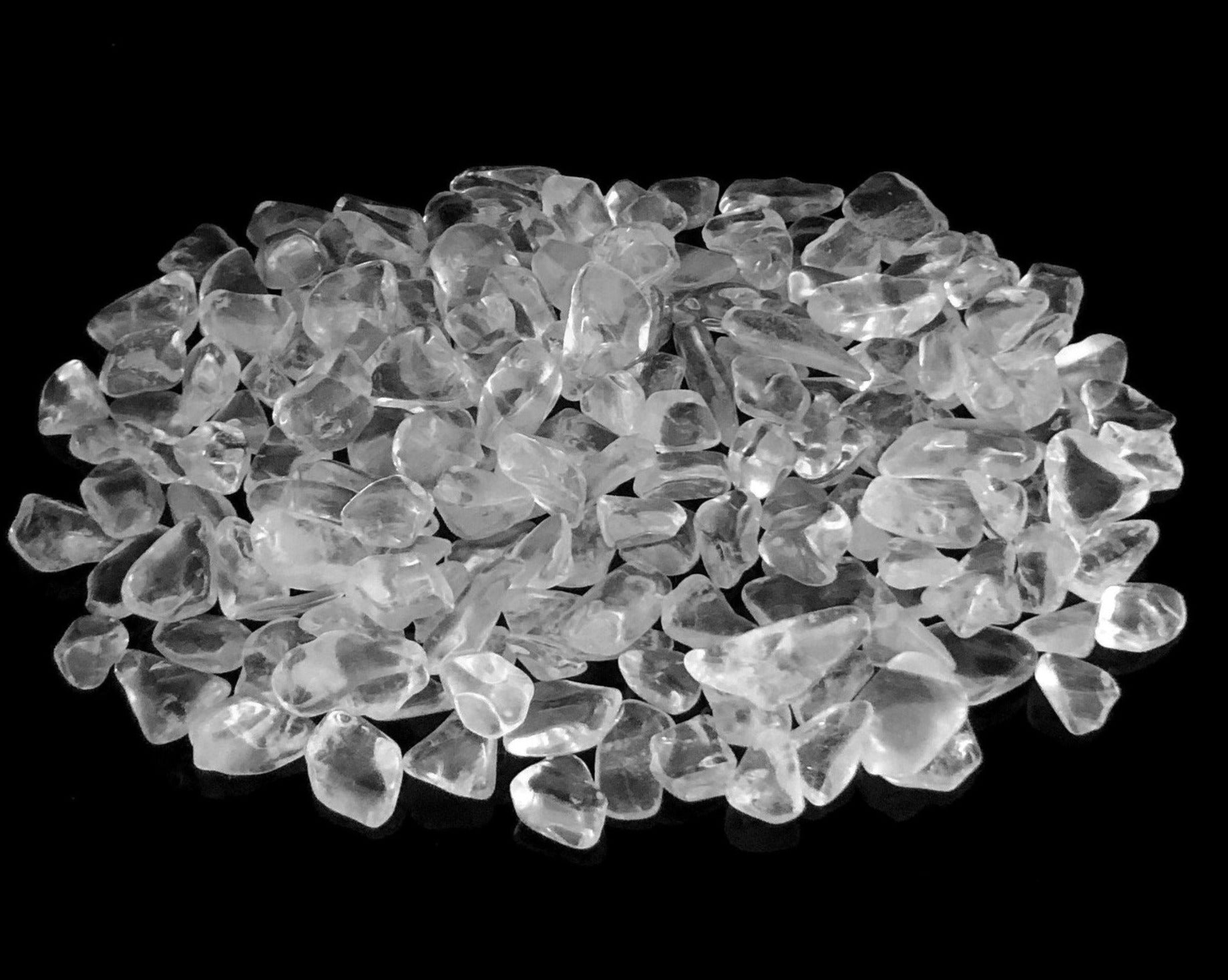 Amethyst Bergkristall Rosenquarz Trommelsteine